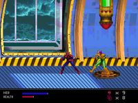 une photo d'Ã©cran de Spider-Man - Web of Fire sur Sega Megadrive 32X